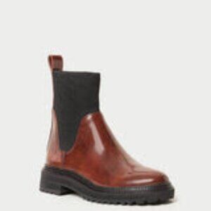 Loeffler Randall Bridget Brown Lug Sole Boot